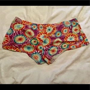 BUNDLE ITEM ONLY Vintage No Boundaries Tie Dye Sleep Shorts Size Large